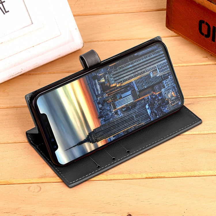 For iPhone X / XS  Business Style PU + TPU Horizontal Flip Leather Case with Holder & Card Slots & Wallet