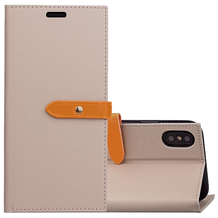 For iPhone X / XS  Business Style PU + TPU Horizontal Flip Leather Case with Holder & Card Slots & Wallet