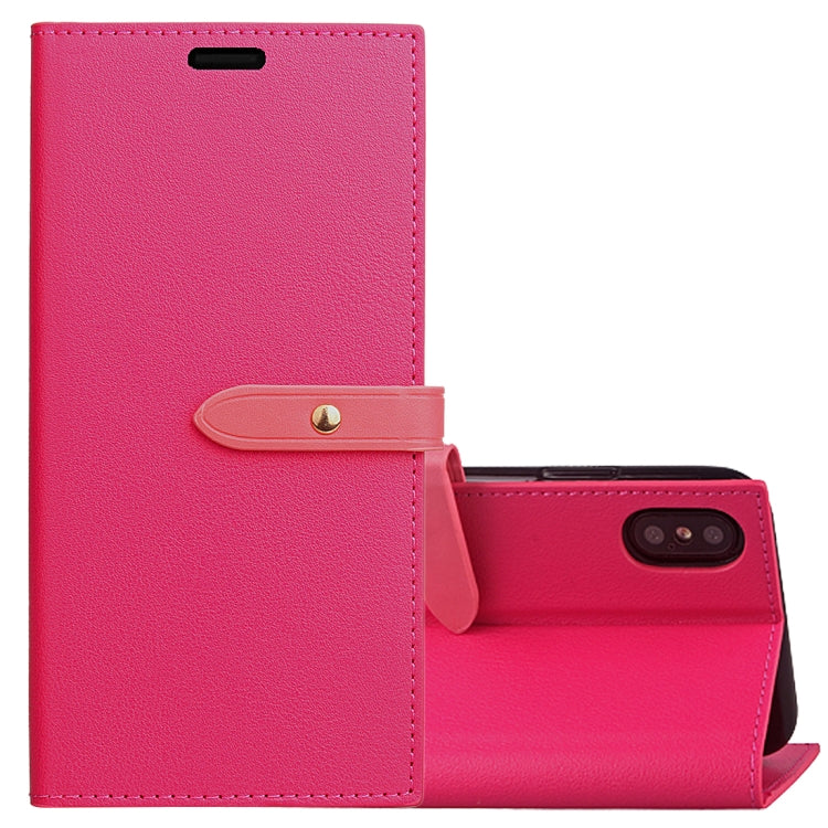 For iPhone X / XS  Business Style PU + TPU Horizontal Flip Leather Case with Holder & Card Slots & Wallet