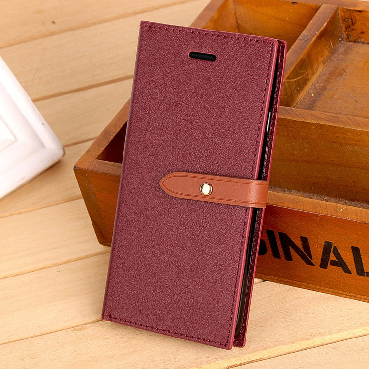 For iPhone X / XS  Business Style PU + TPU Horizontal Flip Leather Case with Holder & Card Slots & Wallet