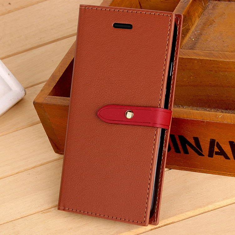 For iPhone X / XS  Business Style PU + TPU Horizontal Flip Leather Case with Holder & Card Slots & Wallet