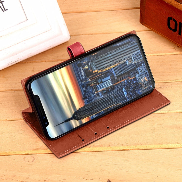 For iPhone X / XS  Business Style PU + TPU Horizontal Flip Leather Case with Holder & Card Slots & Wallet
