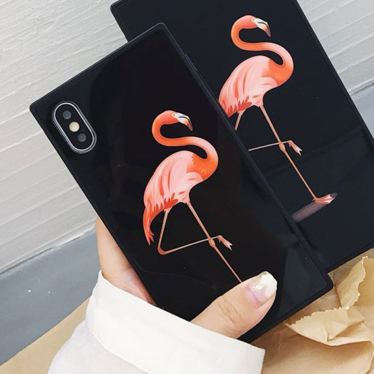For iPhone X / XS Flamingos Pattern Case