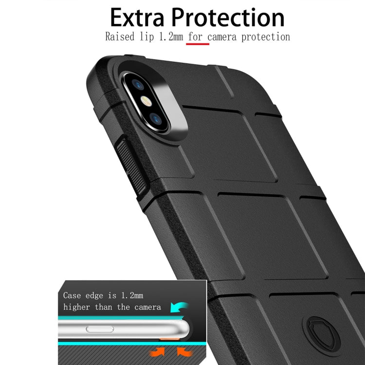 For iPhone X Full Coverage Shockproof TPU Case