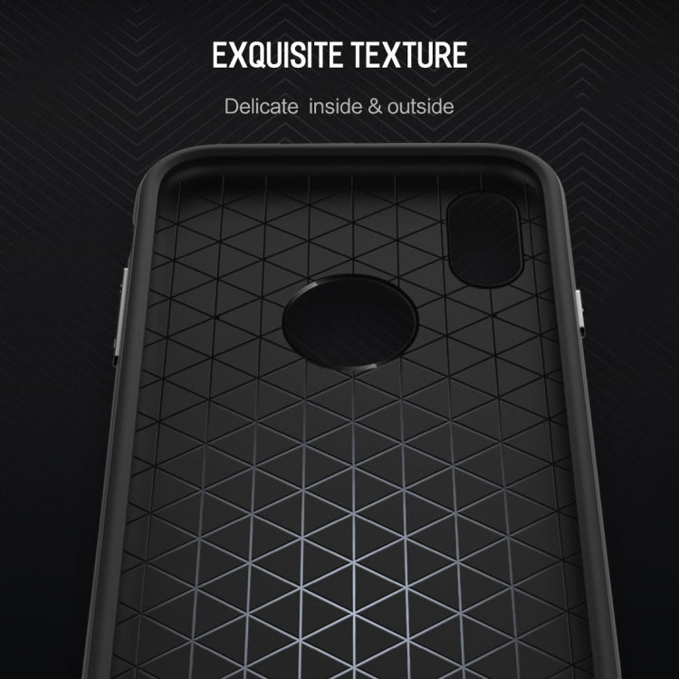 For iPhone X / XS ROCK Royce Series PC + TPU Protective Back Cover Case with Holder