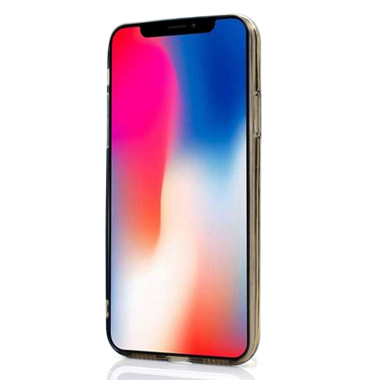 For iPhone X / XS 3D Diamond Texture TPU Case