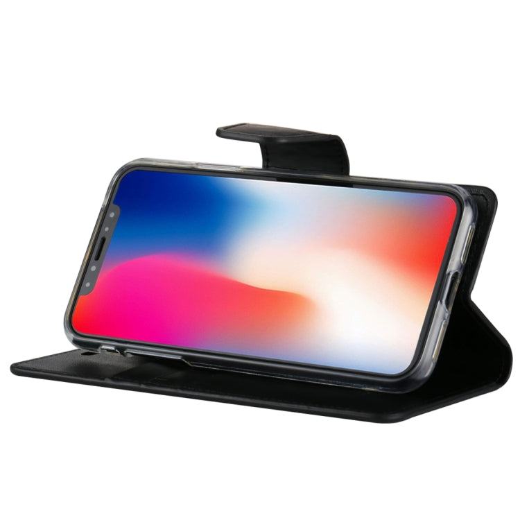 For iPhone X / XS GOOSPERY SONATA DIARY Business Style Magnetic Clasp Horizontal Flip Leather Case with Holder & Card Slots & Wallet