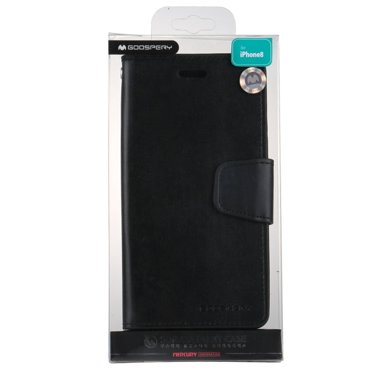 For iPhone X / XS GOOSPERY SONATA DIARY Business Style Magnetic Clasp Horizontal Flip Leather Case with Holder & Card Slots & Wallet