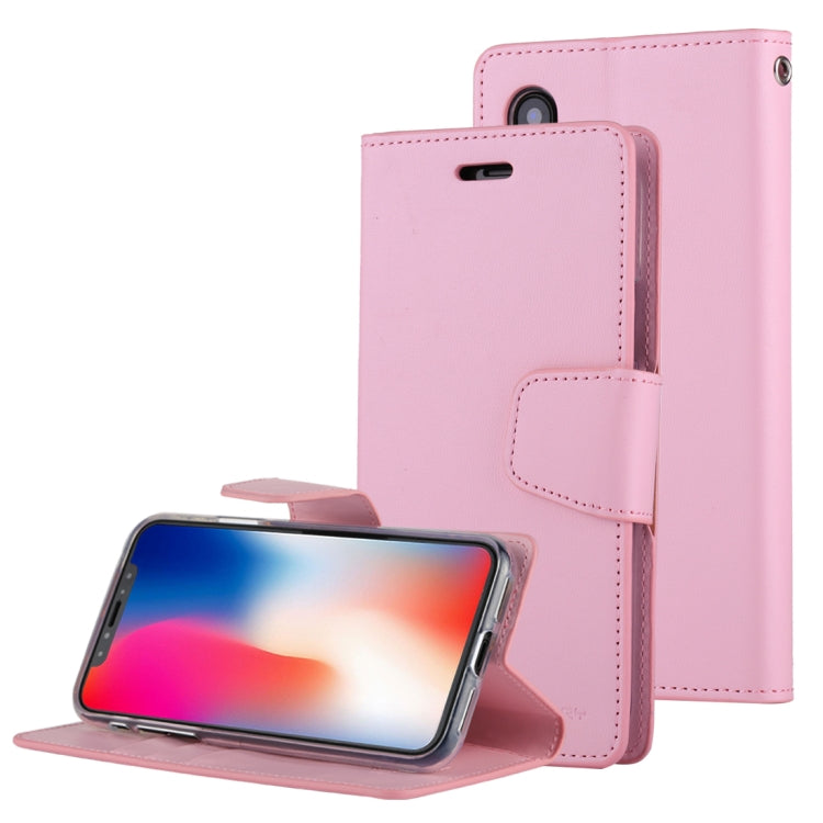For iPhone X / XS GOOSPERY SONATA DIARY Business Style Magnetic Clasp Horizontal Flip Leather Case with Holder & Card Slots & Wallet