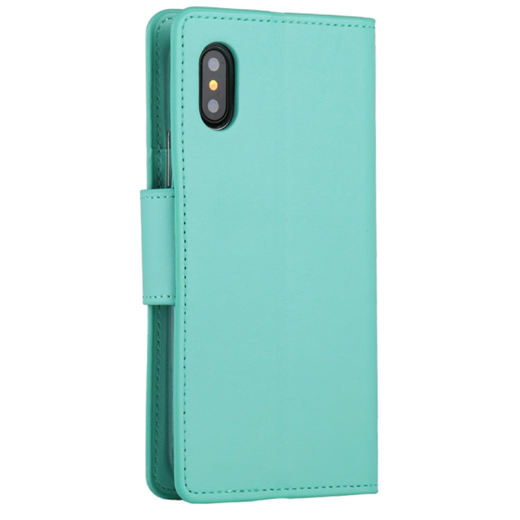 For iPhone X / XS GOOSPERY SONATA DIARY Business Style Magnetic Clasp Horizontal Flip Leather Case with Holder & Card Slots & Wallet