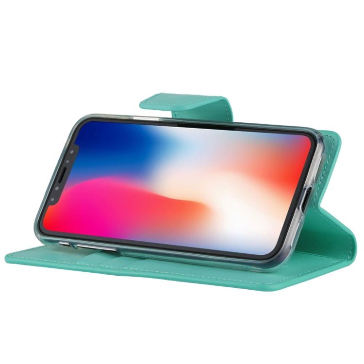 For iPhone X / XS GOOSPERY SONATA DIARY Business Style Magnetic Clasp Horizontal Flip Leather Case with Holder & Card Slots & Wallet