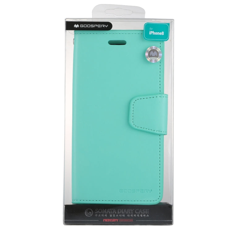 For iPhone X / XS GOOSPERY SONATA DIARY Business Style Magnetic Clasp Horizontal Flip Leather Case with Holder & Card Slots & Wallet