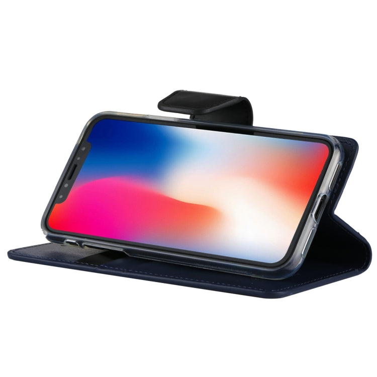 For iPhone X / XS GOOSPERY SONATA DIARY Business Style Magnetic Clasp Horizontal Flip Leather Case with Holder & Card Slots & Wallet