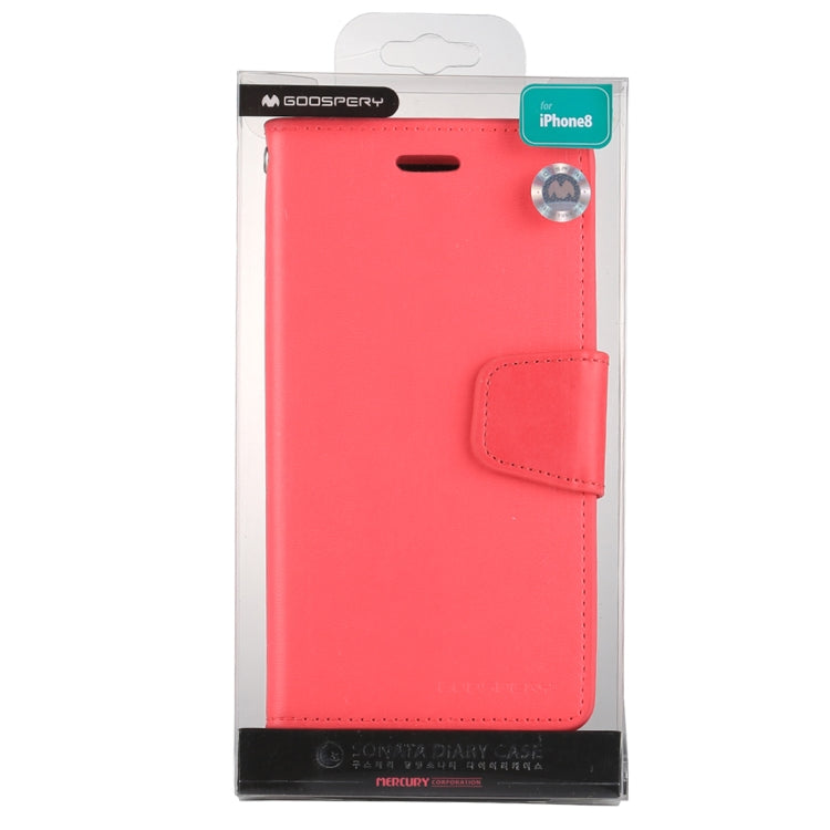 For iPhone X / XS GOOSPERY SONATA DIARY Business Style Magnetic Clasp Horizontal Flip Leather Case with Holder & Card Slots & Wallet
