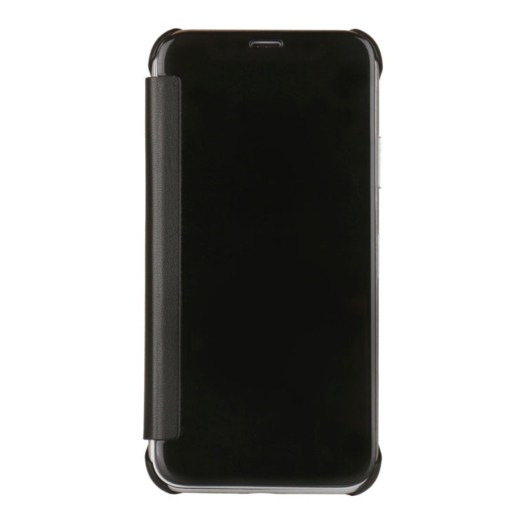 For iPhone X / XS UV Style PC + PVC High Transparency Frosted Horizontal Flip Leather Case
