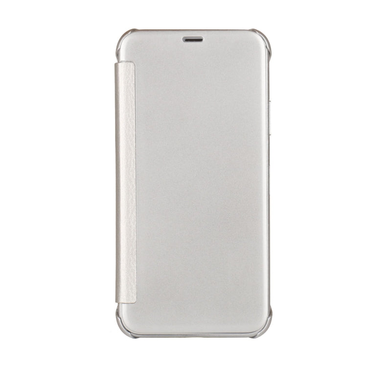 For iPhone X / XS UV Style PC + PVC High Transparency Frosted Horizontal Flip Leather Case