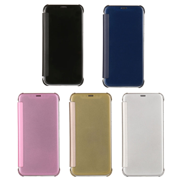 For iPhone X / XS UV Style PC + PVC High Transparency Frosted Horizontal Flip Leather Case