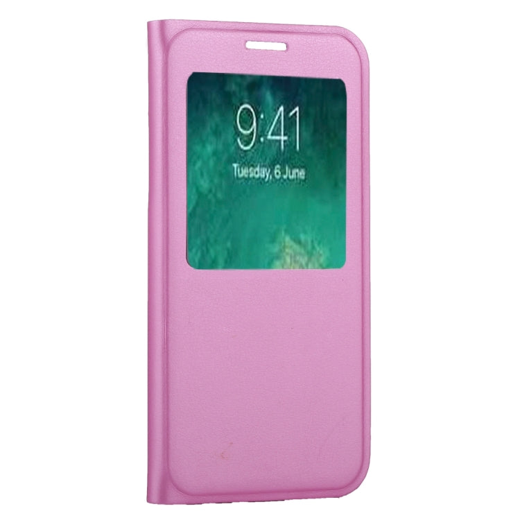 For iPhone X / XS Litchi Texture Horizontal Flip Leather Case with Call Display ID