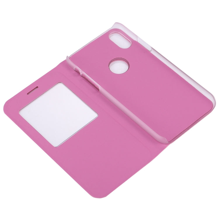 For iPhone X / XS Litchi Texture Horizontal Flip Leather Case with Call Display ID