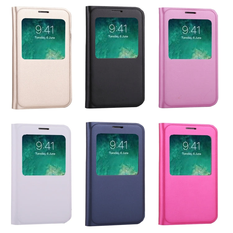 For iPhone X / XS Litchi Texture Horizontal Flip Leather Case with Call Display ID