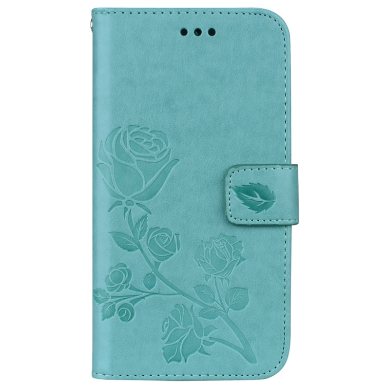 For iPhone X / XS Roses Pressed Flower Pattern Horizontal Flip Leather Case with Holder & Card Slots & Wallet