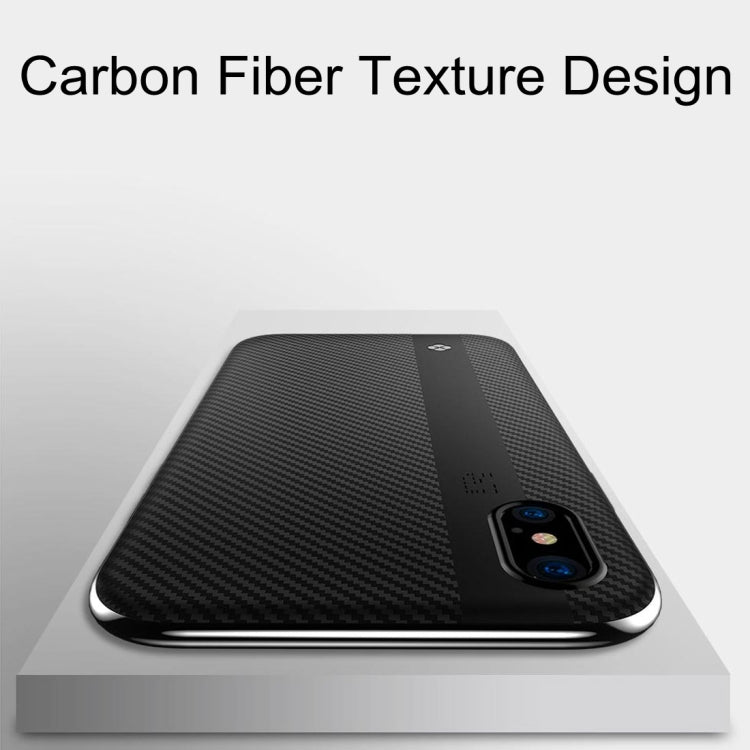 For iPhone X / XS TOTUDESIGN Blade Series PC + TPU Protective Back Cover Case