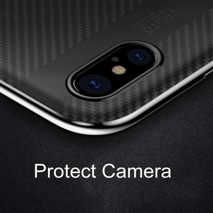 For iPhone X / XS TOTUDESIGN Blade Series PC + TPU Protective Back Cover Case