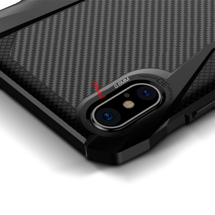 For iPhone X / XS TOTUDESIGN Super Car Series TPU+PC Protective Back Case with Magnetic Holder