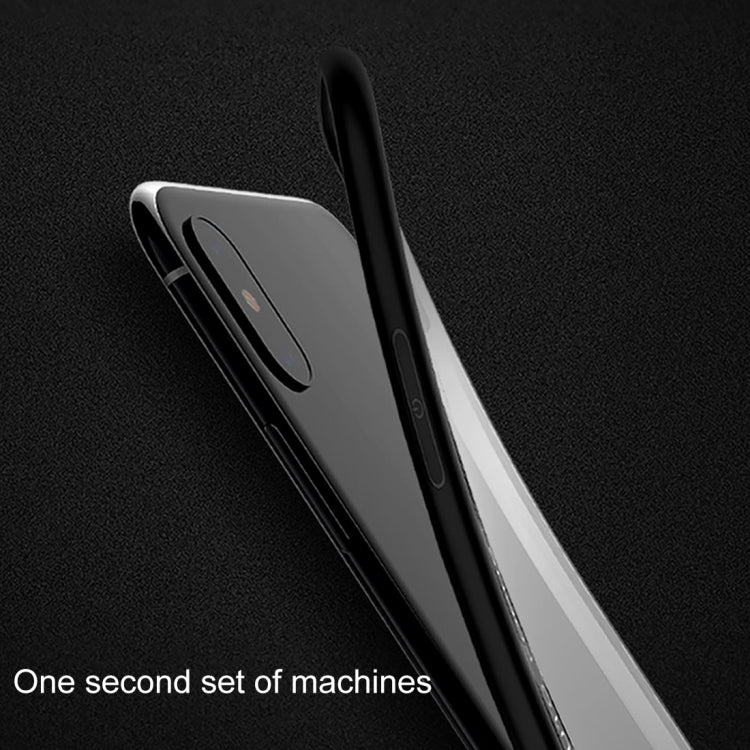 For iPhone X / XS TOTUDESIGN TPU + PC Dropproof Protective Back Cover Case