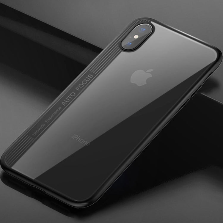 For iPhone X / XS TOTUDESIGN TPU + PC Dropproof Protective Back Cover Case
