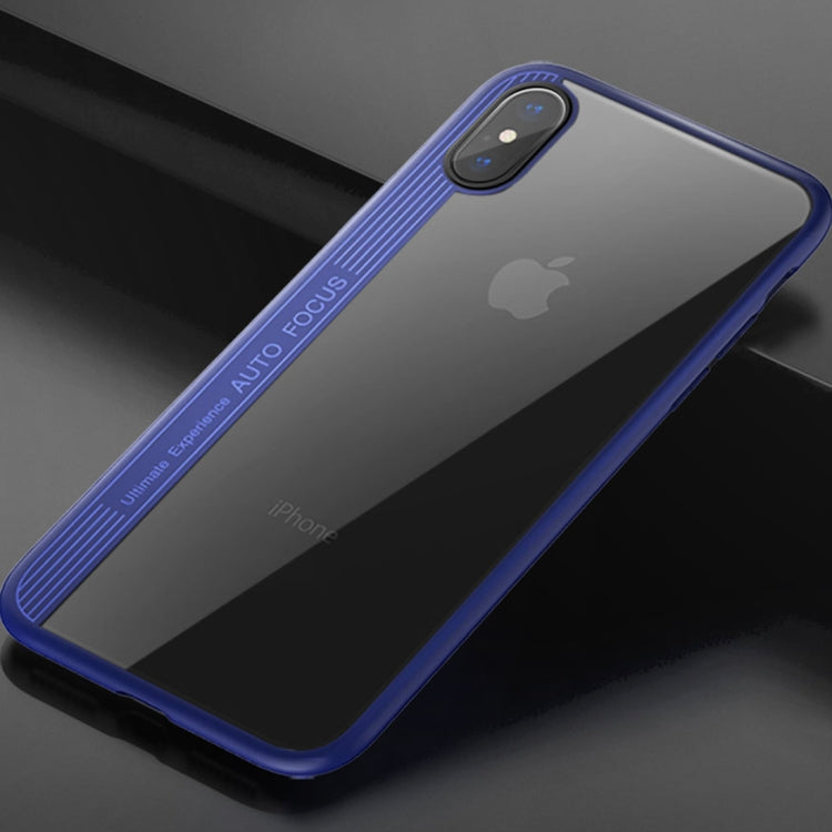 For iPhone X / XS TOTUDESIGN TPU + PC Dropproof Protective Back Cover Case