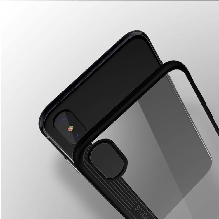 For iPhone X / XS TOTUDESIGN TPU + PC Dropproof Protective Back Cover Case