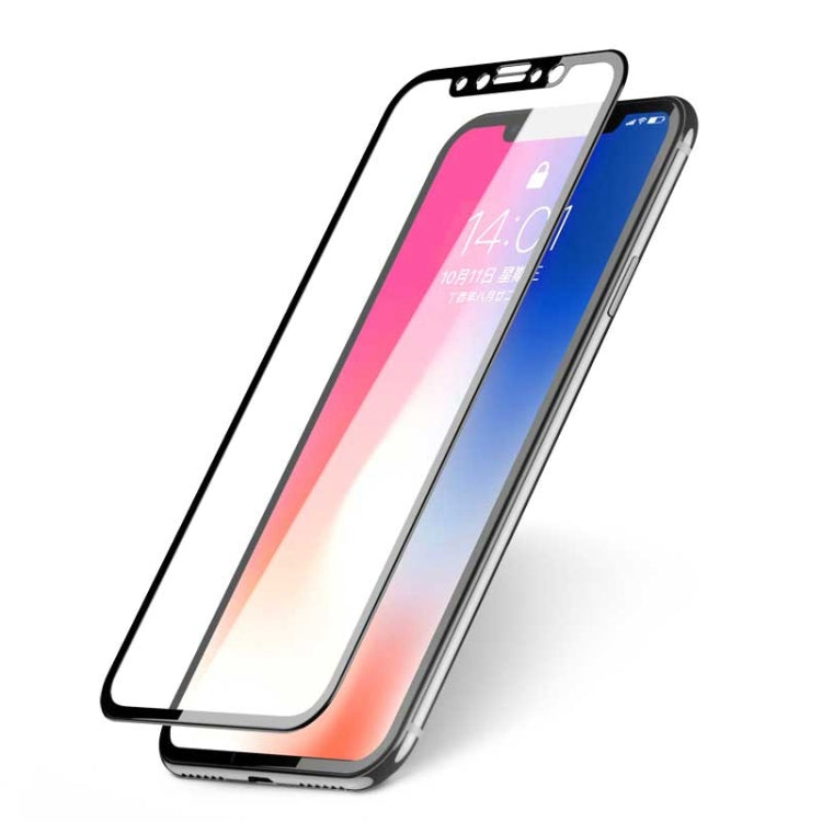 For iPhone X TOTUDESIGN 9H Surface Hardness 3D Full Coverage Anti-blue Light Eye Protection Tempered Glass HD Front Screen Protector