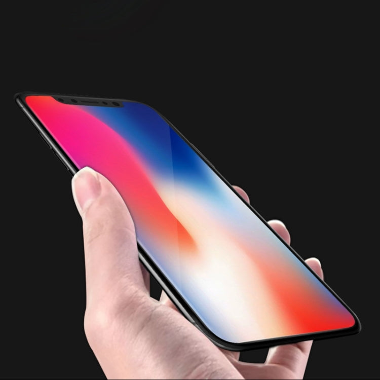 For iPhone X TOTUDESIGN 9H Surface Hardness 3D Full Coverage Anti-blue Light Eye Protection Tempered Glass HD Front Screen Protector
