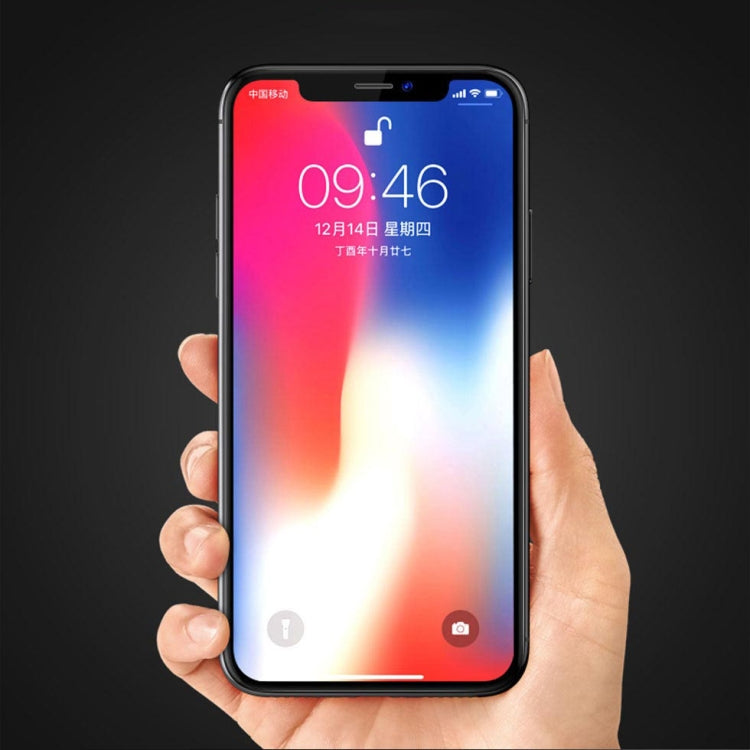 For iPhone X TOTUDESIGN 9H Surface Hardness 3D Soft Edge Tempered Glass HD Front Screen Protector