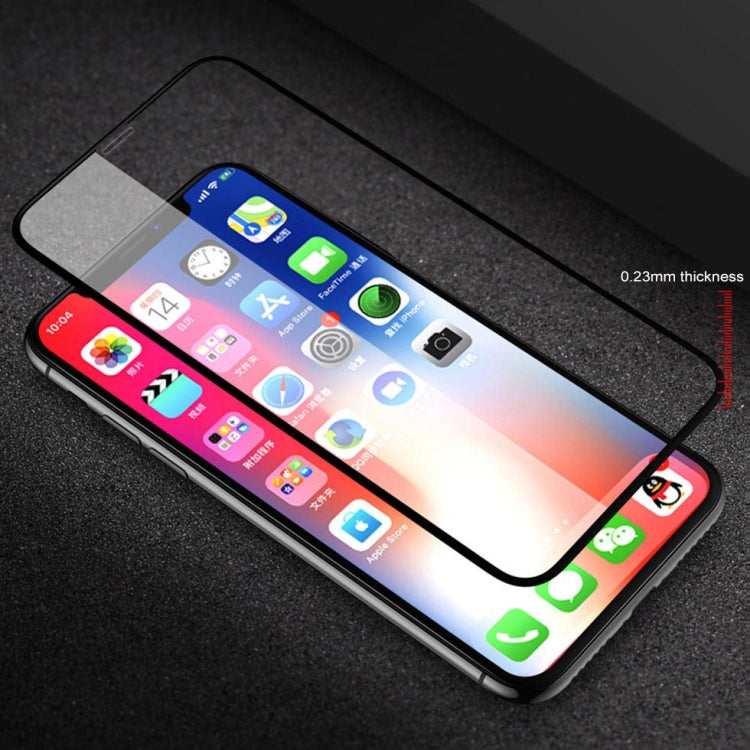 For iPhone X TOTUDESIGN 9H Surface Hardness 3D Soft Edge Tempered Glass HD Front Screen Protector