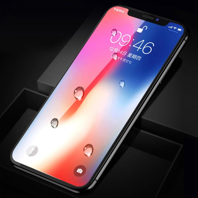 For iPhone X TOTUDESIGN 9H Surface Hardness 3D Soft Edge Tempered Glass HD Front Screen Protector