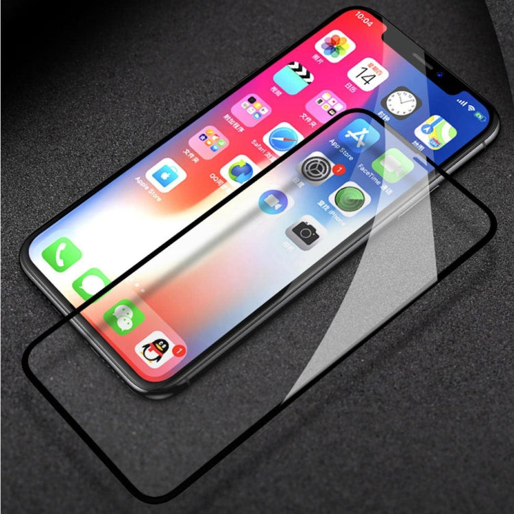 For iPhone X TOTUDESIGN 9H Surface Hardness 3D Soft Edge Anti-blue Light Eye Protection Tempered Glass Front Screen Protector