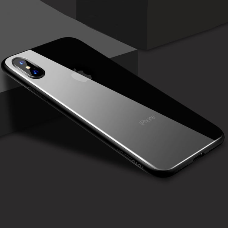 For iPhone X / XS TOTUDESIGN TPU +PC Protective Back Case