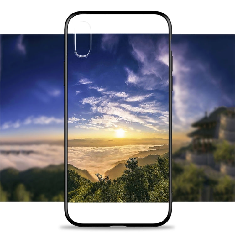 For iPhone X / XS TOTUDESIGN TPU +PC Protective Back Case