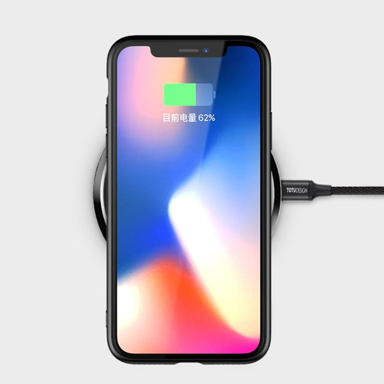 For iPhone X / XS TOTUDESIGN TPU +PC Protective Back Case
