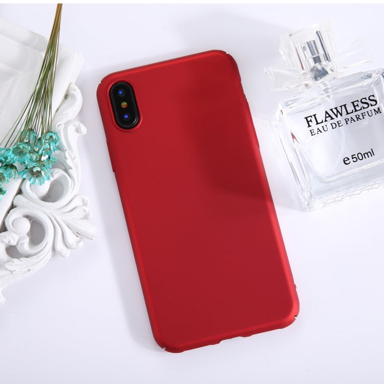 For iPhone X / XS Fuel Injection PC Anti-Scratch Protective Cover Case