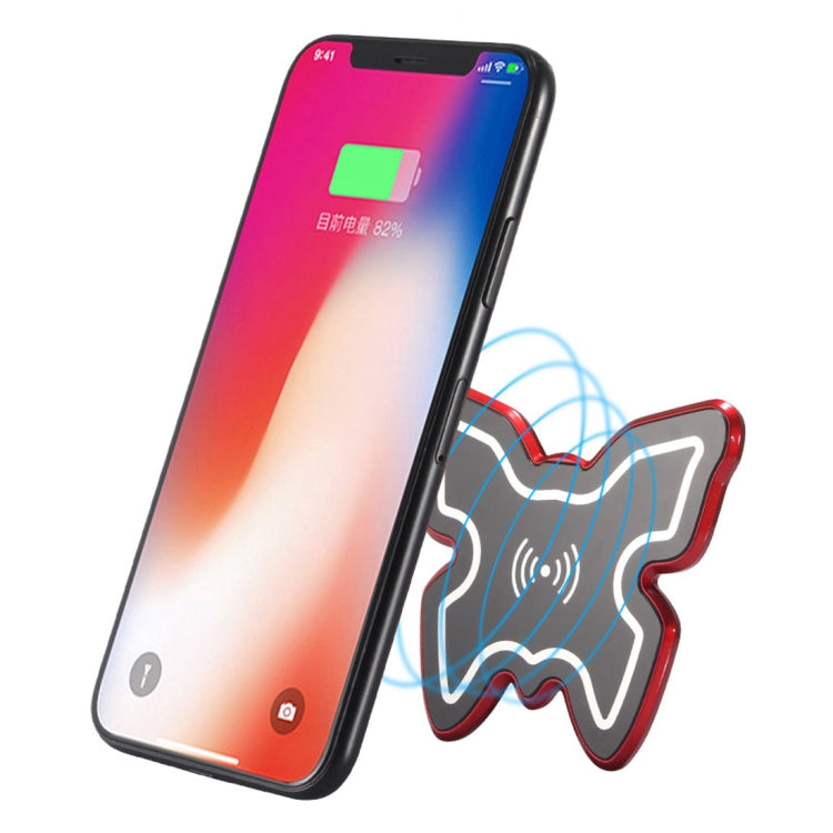H1 Butterfly Style Intelligent Qi Standard Wireless Charger