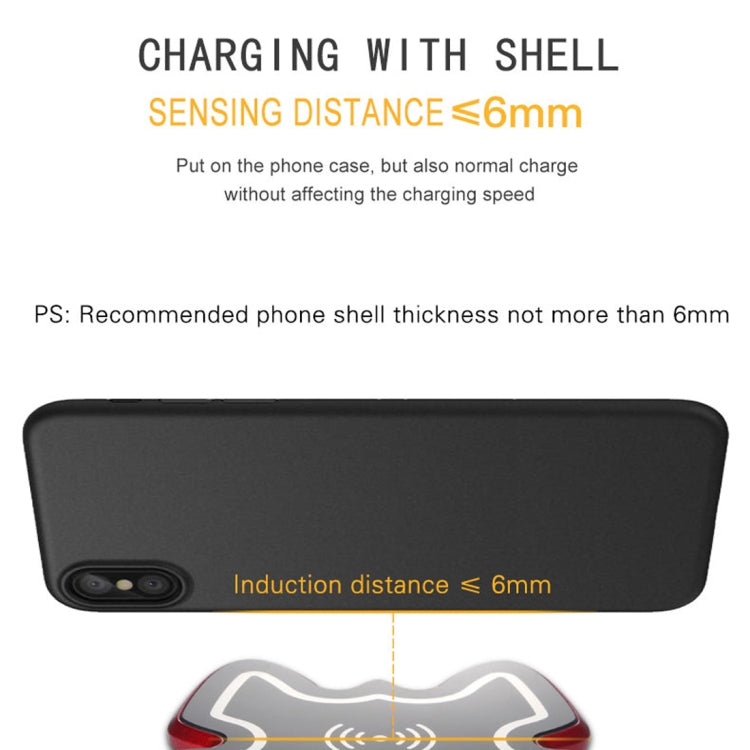 H1 Butterfly Style Intelligent Qi Standard Wireless Charger