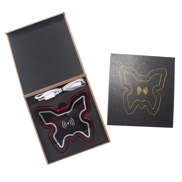 H1 Butterfly Style Intelligent Qi Standard Wireless Charger