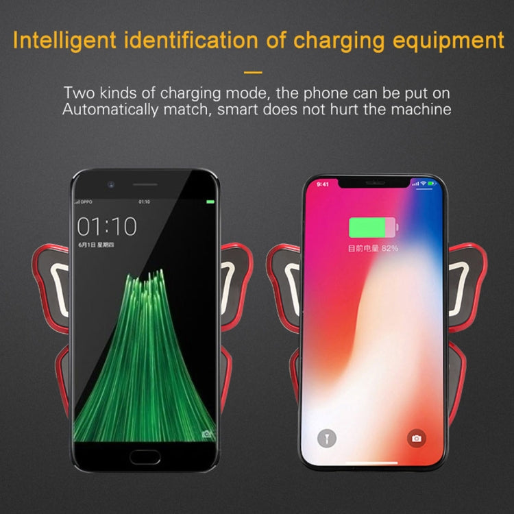 H1 Butterfly Style Intelligent Qi Standard Wireless Charger