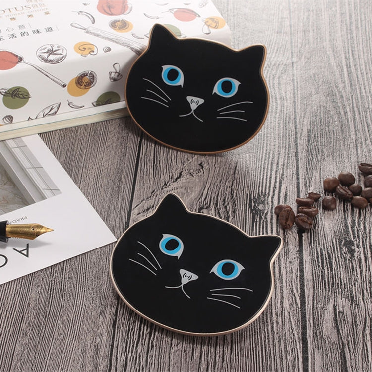 M1 Cat Style Intelligent Qi Standard Wireless Charger, For iPhone, Galaxy, Huawei, Xiaomi, LG, HTC and Other QI Standard Smart Phones