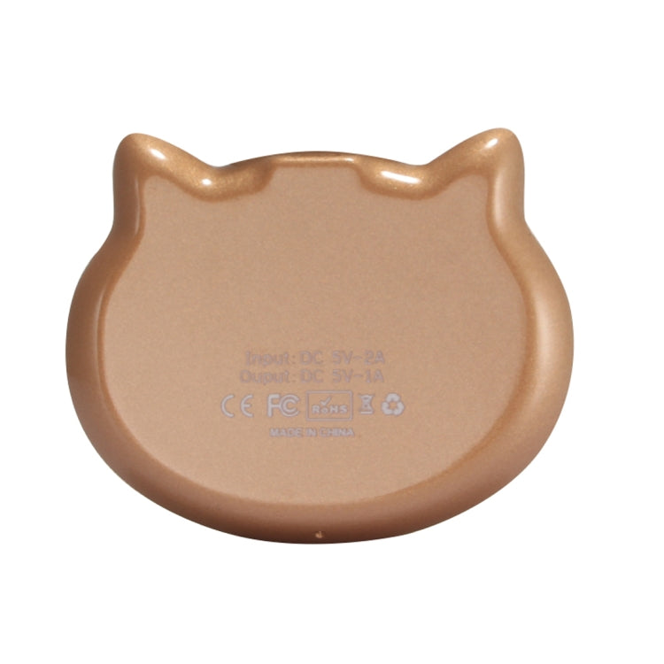 M1 Cat Style Intelligent Qi Standard Wireless Charger, For iPhone, Galaxy, Huawei, Xiaomi, LG, HTC and Other QI Standard Smart Phones