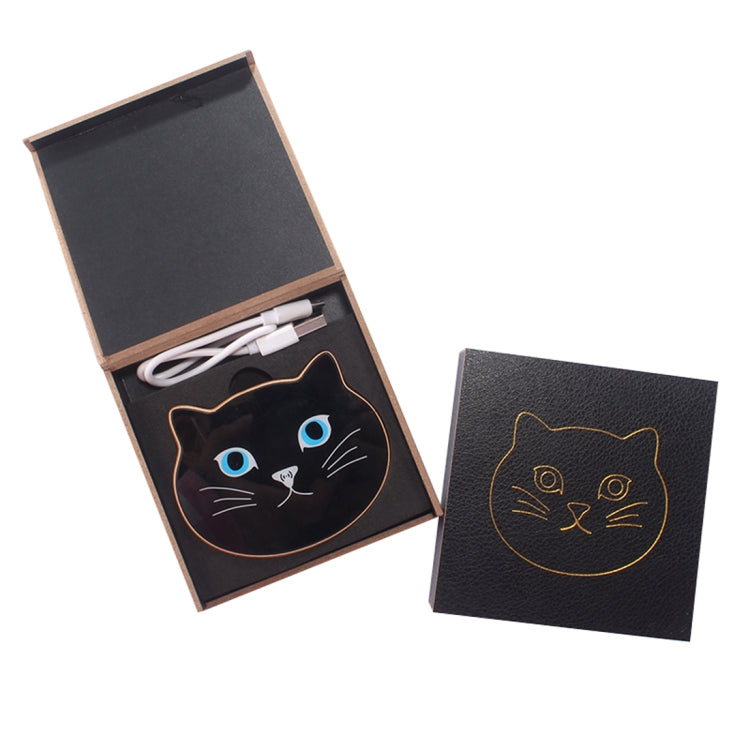 M1 Cat Style Intelligent Qi Standard Wireless Charger, For iPhone, Galaxy, Huawei, Xiaomi, LG, HTC and Other QI Standard Smart Phones