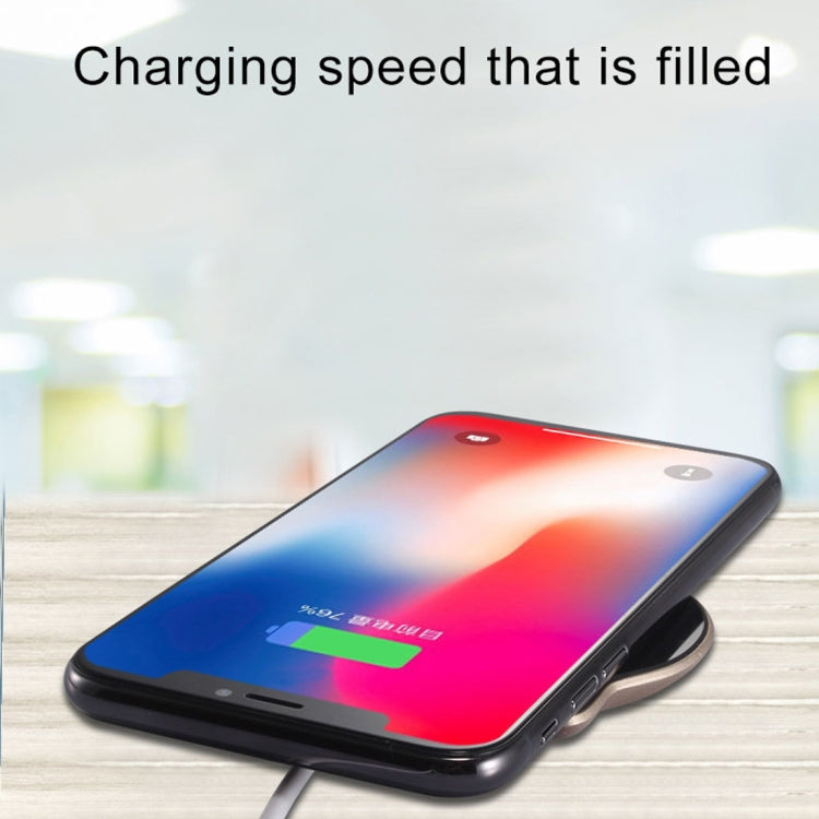 M1 Cat Style Intelligent Qi Standard Wireless Charger, For iPhone, Galaxy, Huawei, Xiaomi, LG, HTC and Other QI Standard Smart Phones
